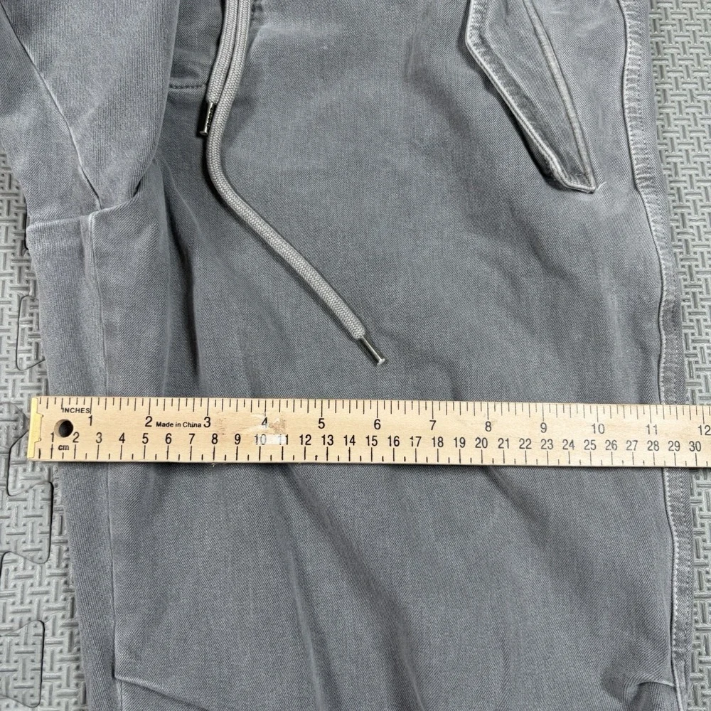 James Perse Parachute Flight Pants Mens 2 Med Gray Joggers EUC